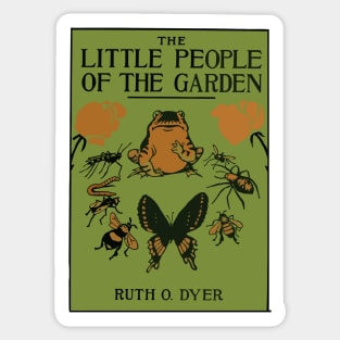 The Little People Of The Garden Sticker